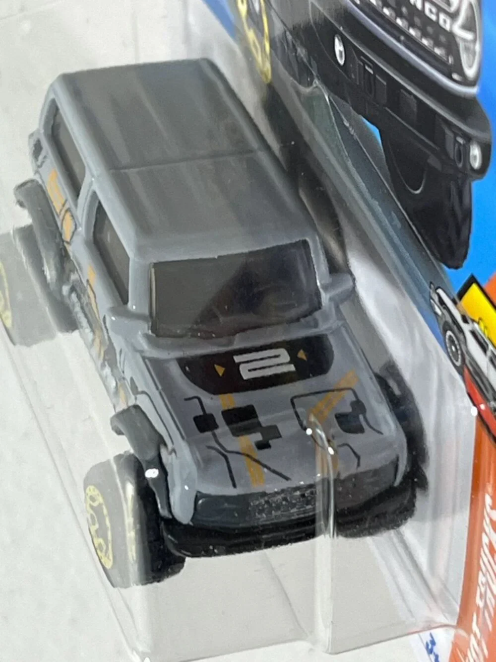 Hot Wheels 2021 Ford Bronco HW Hot Trucks 20/250 1/10 Gray Off Road SUV NOC